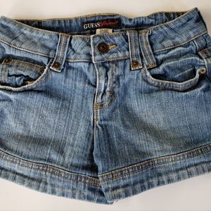 Girls Guess Jean's shorts stretch size 10
